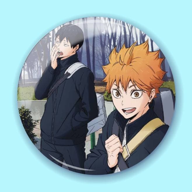 Аніме значок Волейбол (Haikyuu!!) 52, 56 мм