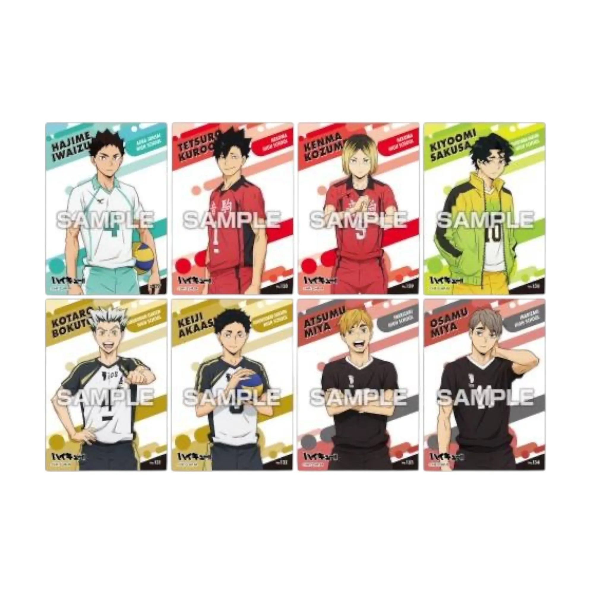 Аніме картки Clear Card Collection Vol.3 Ensky — Волейбол (Haikyu!!) 4