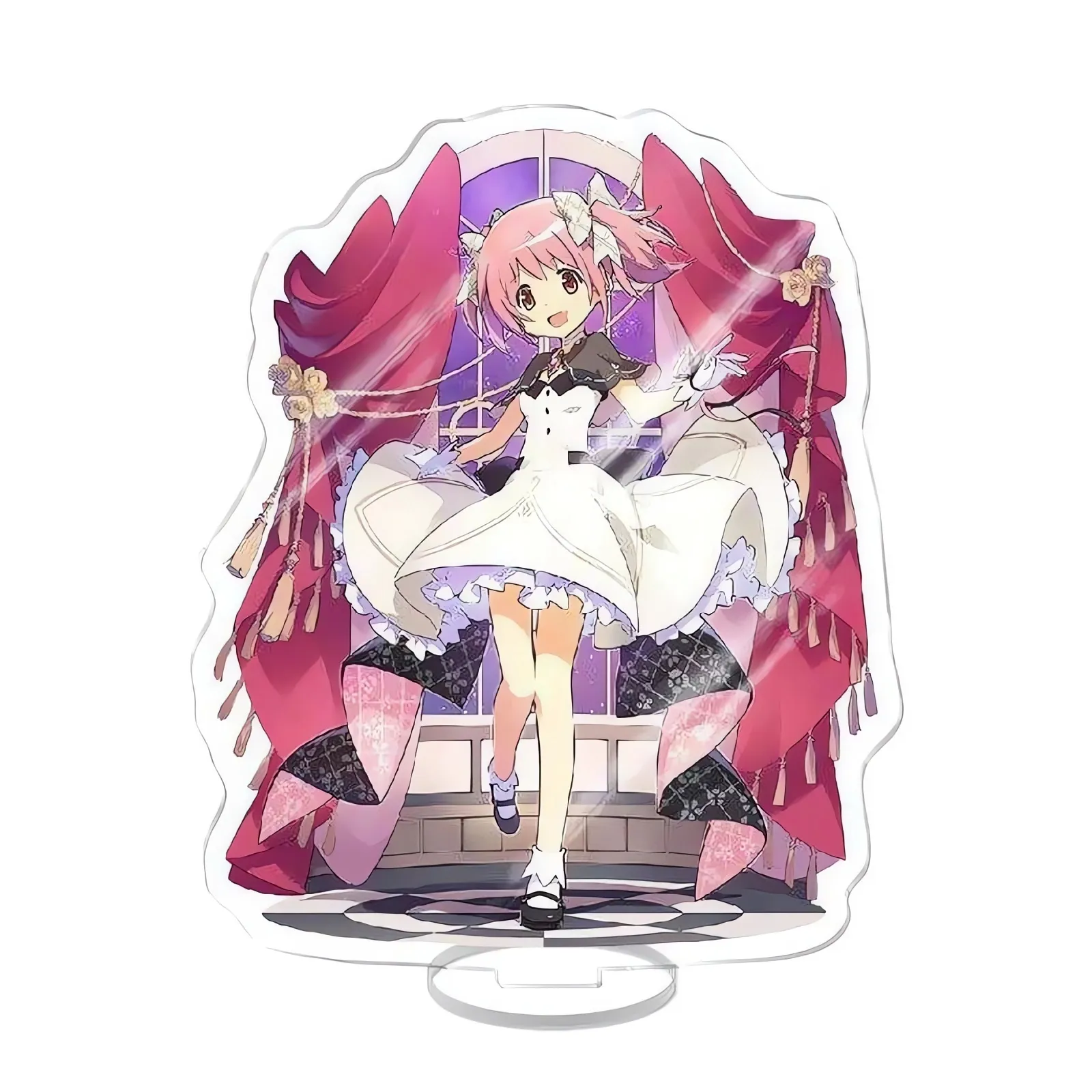 Аніме акриловий стенд Мадока Маґіка (Madoka Magica) — Чарівниця Мадока Маґіка (Mahou Shoujo Madoka Magica), 15 см