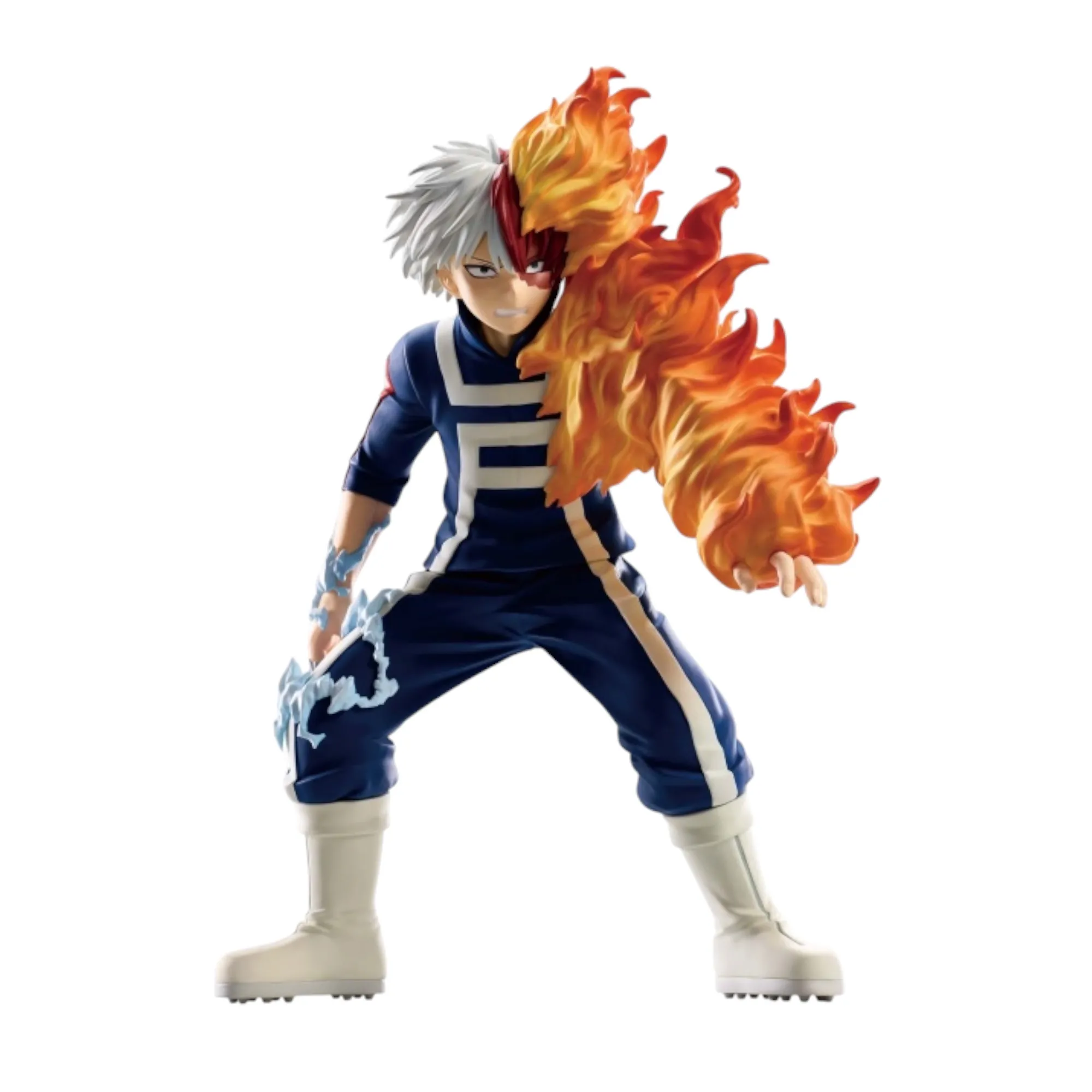Аніме фігурка Шото Тодорокі (Shoto Todoroki: Sports Festival Ver.) — Моя геройська академія (My Hero Academia), серія The Amazing Heroes, 18 см, виробник Banpresto