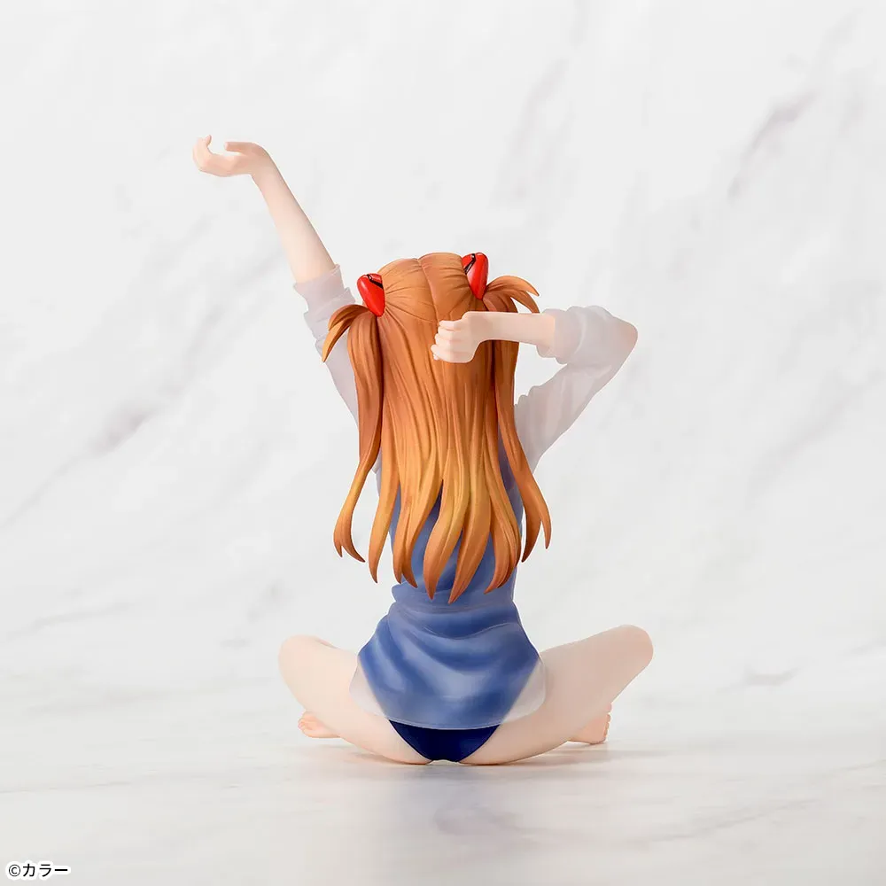 Аніме фігурка Аска Ленглі Сор'ю (Asuka Langley Sohryu: School Swimsuit Ver.) — Євангеліон: Нова кіноверсія (Evangelion: New Theatrical Edition), серія Yumemirize, 15 см, виробник Sega 4