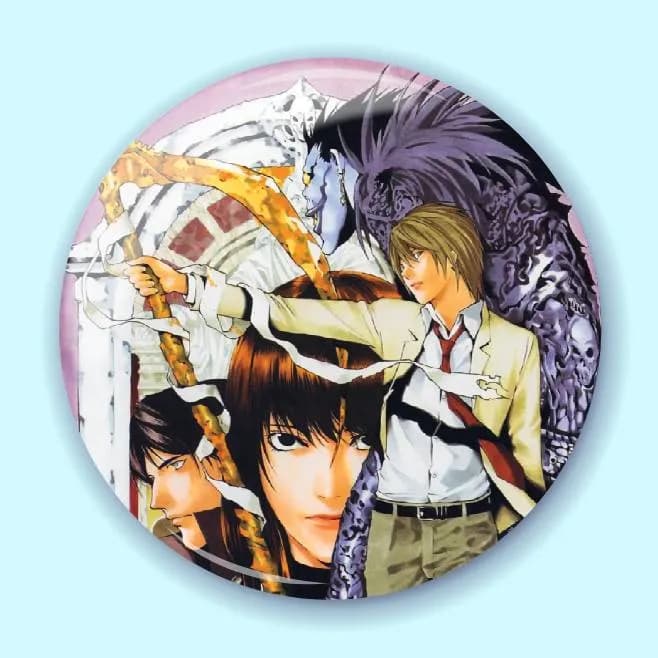 Аніме значок Зошит смерті (Death Note) 12, 56 мм