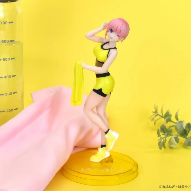 Аніме фігурка Ічіка Накано (Ichika Nakano) Facinity Figure Gym Date Style Fukuya — Пʼять наречених (The Quintessential Quintuplets), 17 см 3