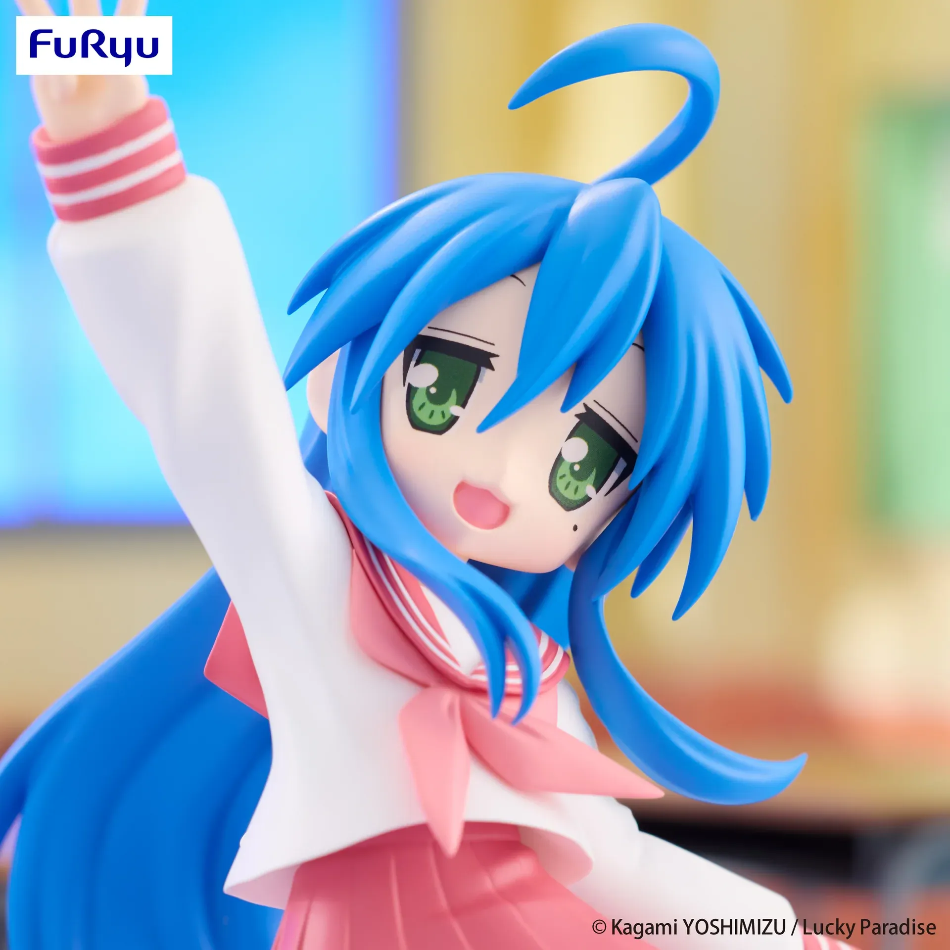 Аніме фігурка Коната Ідзумі (Konata Izumi) — Щаслива зірка (Lucky Star), від FuRyu (Trio-Try-iT) 17 см 4