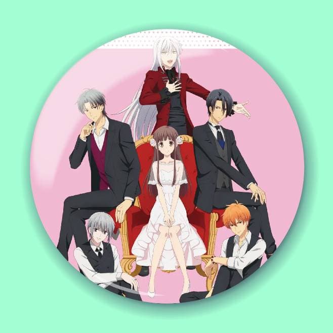 Аніме значок Кошик фруктів (Fruits Basket) 42, 56 мм