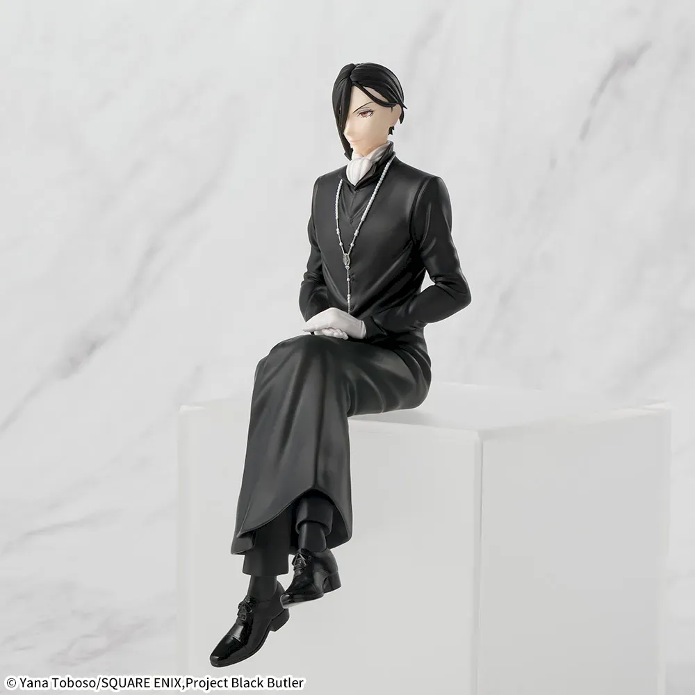 Аніме фігурка Себастьян Мікаеліс (Sebastian Michaelis) — Темний дворецький: Шкільна арка (Black Butler - Public School Arc), PM Perching, 16 см, Sega 5