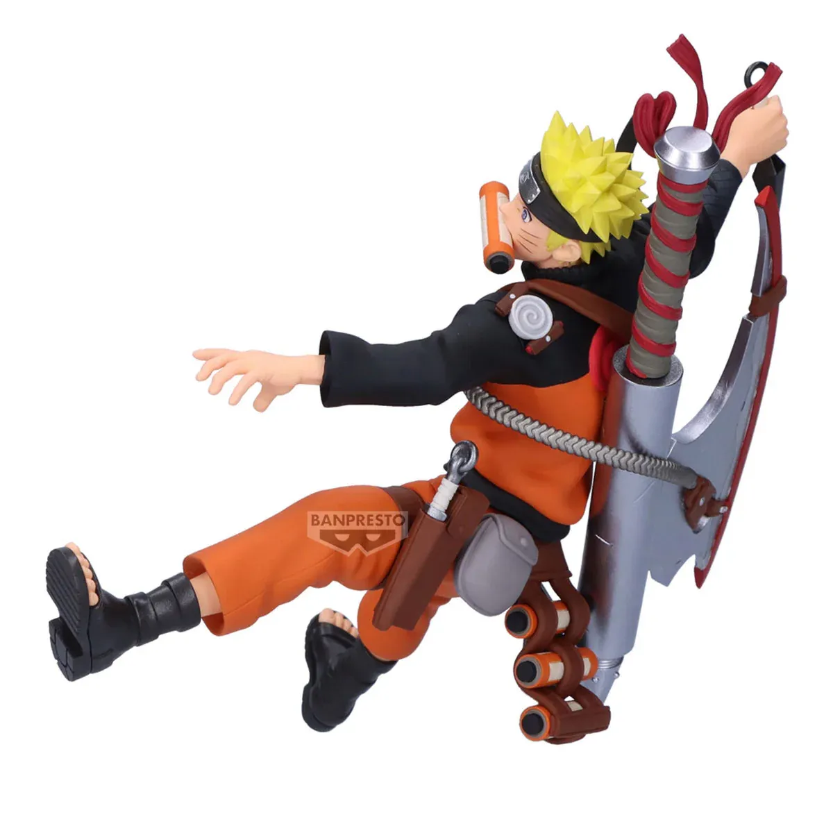 Аніме фігурка Наруто Узумакі (Naruto Uzumaki) — Наруто: Ураганні хроніки (Naruto: Shippuden), Vibration Stars 72 Series, 16 см, Banpresto 4