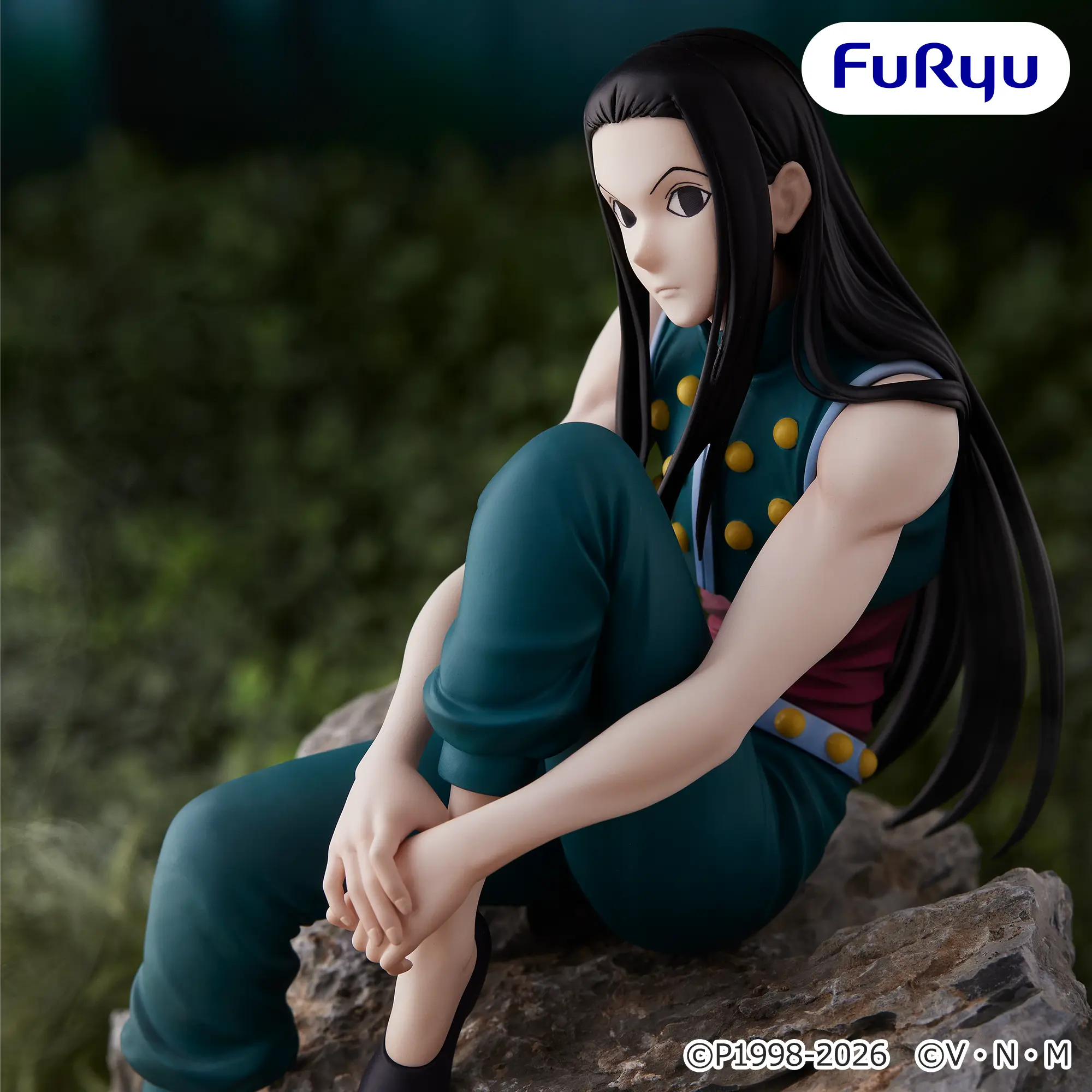 Аніме фігурка Іллумі Золдік (Illumi Zoldyck) — Мисливець х Мисливець (Hunter x Hunter), серія Noodle Stopper, 15 см, виробник FuRyu 3