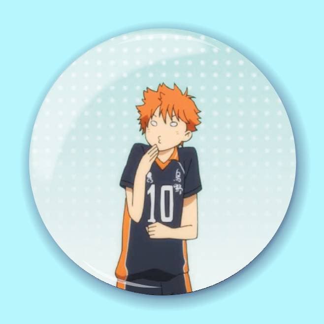 Аніме значок Волейбол (Haikyuu!!) 42, 56 мм, глянець