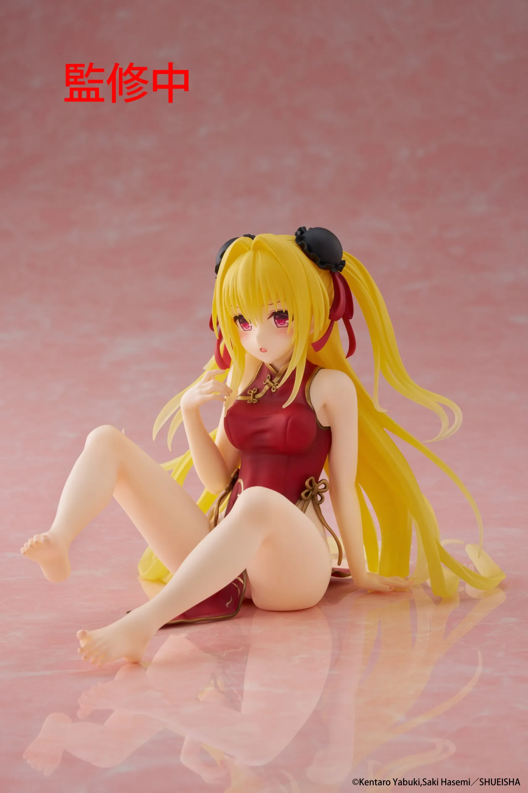 Аніме фігурка Ґолден Даркнесс (Golden Darkness) Desktop Cute Taito (Chinese Dress Ver.) — Нещастя кохання (To Love-Ru), 13 см 7