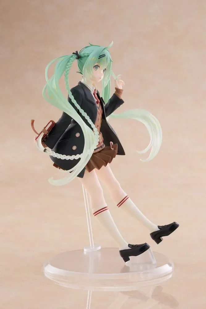Аніме фігурка Хацуне Міку (Hatsune Miku) Fashion Preppy Ver. Taito — Хацуне Міку (Hatsune Miku), 18 см 5