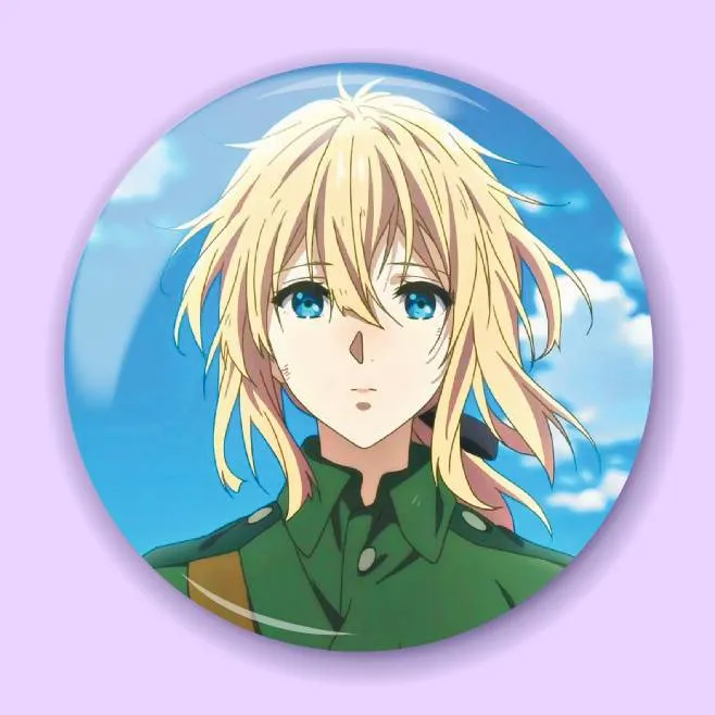 Аніме значок Віолета Еверґарден (Violet Evergarden) 11, 56 мм