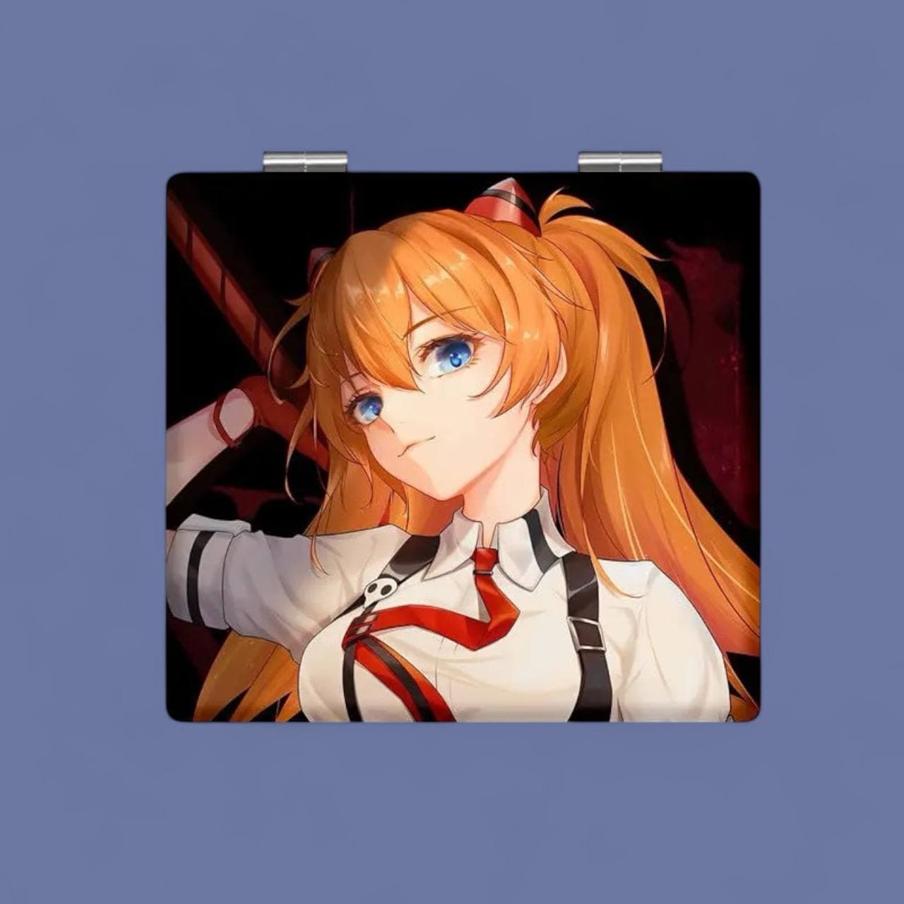 Аніме люстерко Аска Ленґлі Сорю (Asuka Langley Soryu) — Єванґеліон (Evangelion), 7 см