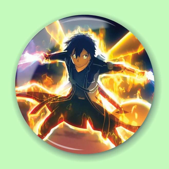Аніме значок Мистецтво меча онлайн (Sword Art Online) 7, 56 мм
