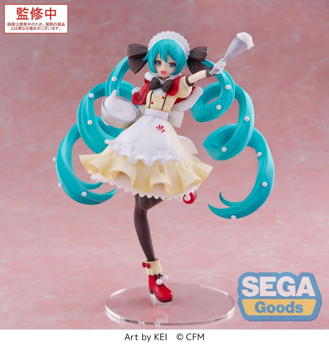 Аніме фігурка Хацуне Міку (Hatsune Miku) Luminasta Christmas 2025 Sega — Хацуне Міку (Hatsune Miku), 20 см 4