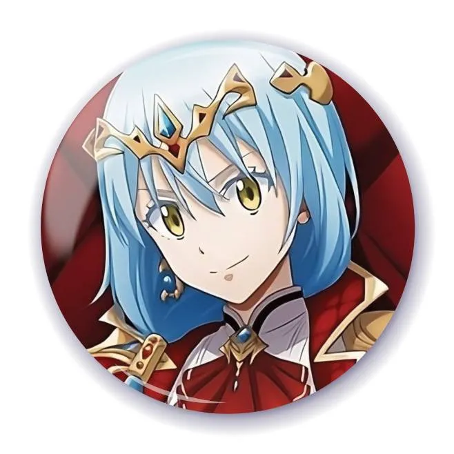 Аніме значок Про моє переродження в слиз (That Time I Got Reincarnated as a Slime) 7, 56 мм