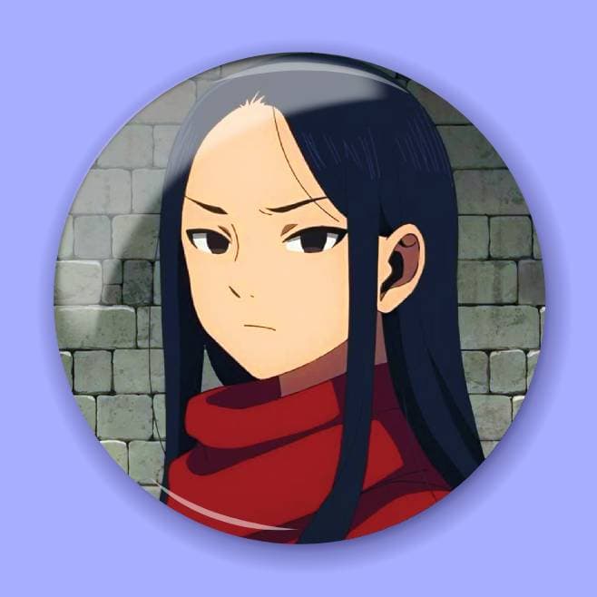 Аніме значок Смаколики з підземелля (Delicious in Dungeon) 19, 56 мм