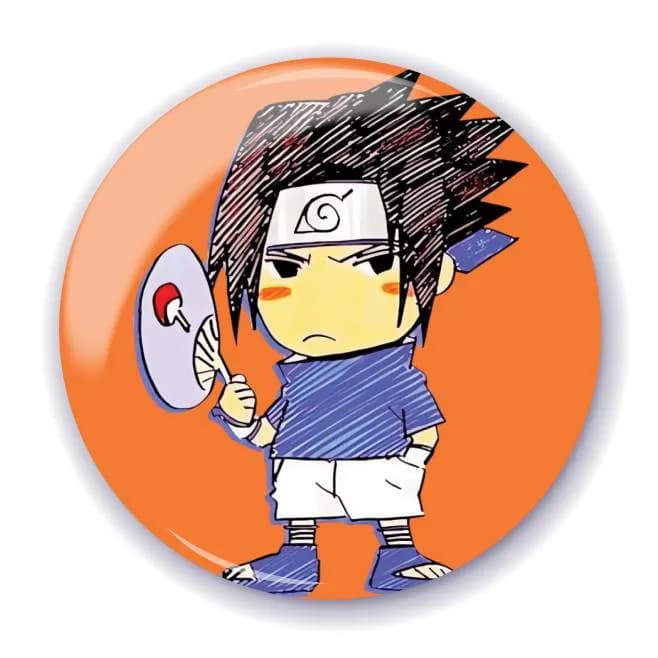 Аніме значок Наруто (Naruto) 98, 56 мм, глянець