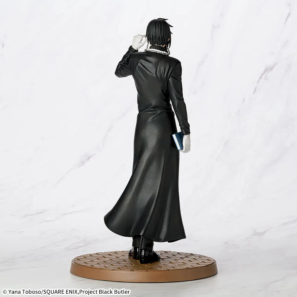 Аніме фігурка Себастьян Мікаеліс (Sebastian Michaelis) Boarding School Arc Sega — Темний дворецький (Black Butler), 22 см 4