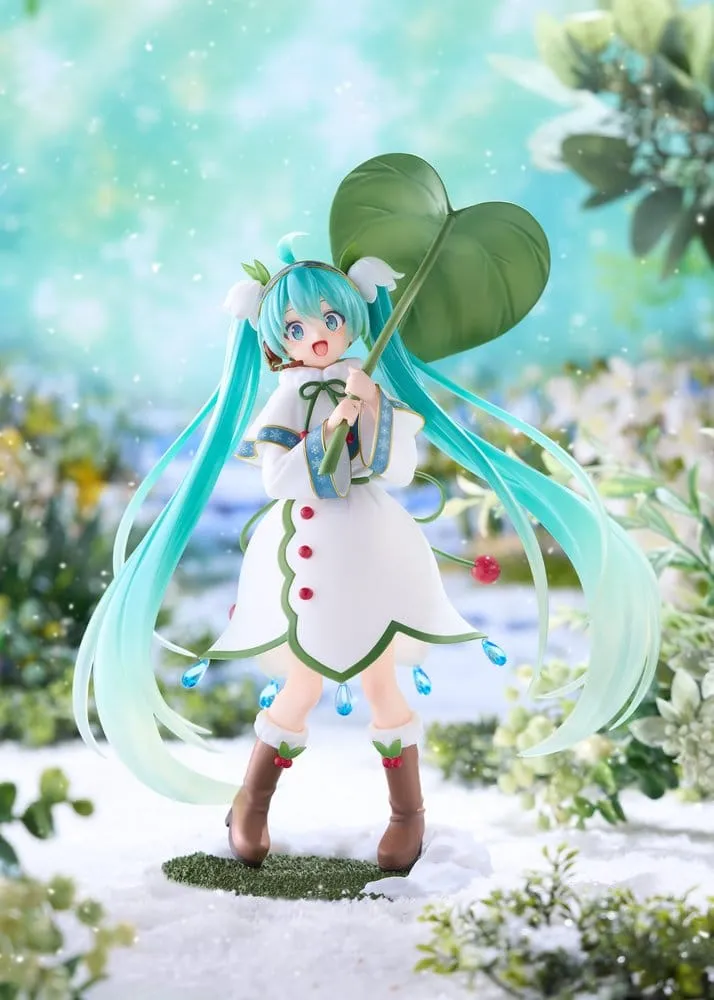 Аніме фігурка Хацуне Міку: версія Снігова Міку 2015 (Hatsune Miku: Snow Miku 2015 Ver.) — Хацуне Міку (Hatsune Miku), серія AMP+, 22 см, виробник Taito 2