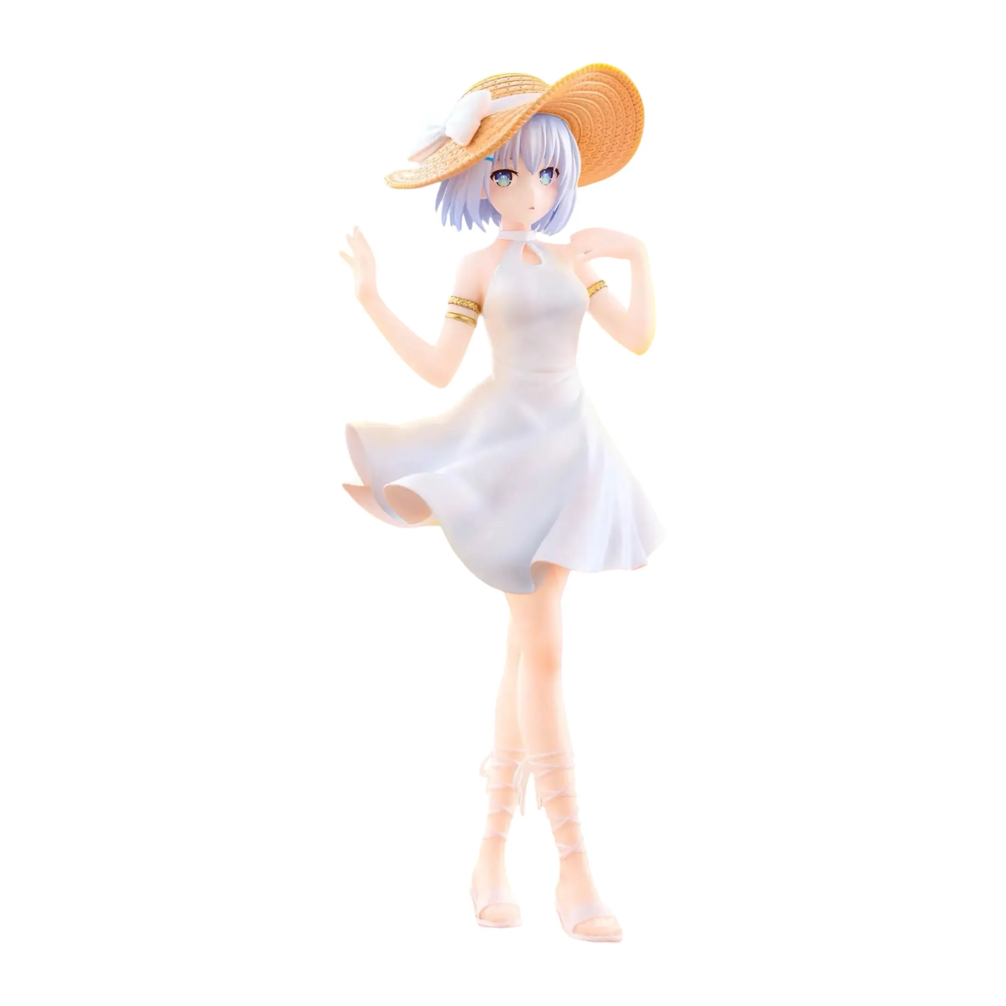 Аніме фігурка Орігамі Тобіїчі (Origami Tobiichi: Summer Dress Ver.) — Побачення з життям (Date A Live), серія Trio-Try-iT, 20 см, виробник FuRyu