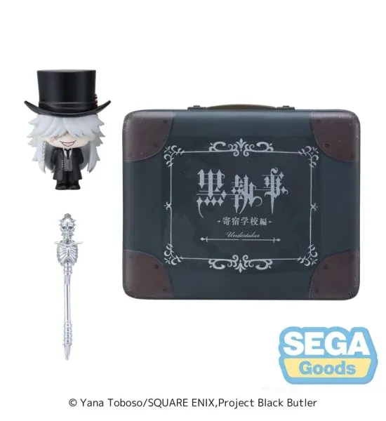 Аніме фігурка Трунар (Undertaker) Petite World Memories Mini Boarding School Arc Sega — Темний дворецький (Black Butler), 8 см 2