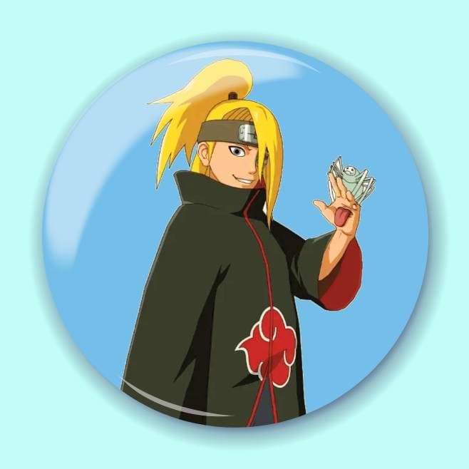 Аніме значок Наруто (Naruto) 10, 56 мм