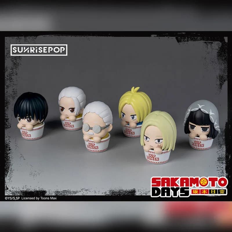 Blind box Sakamoto Days - Cup Ramen Series 7