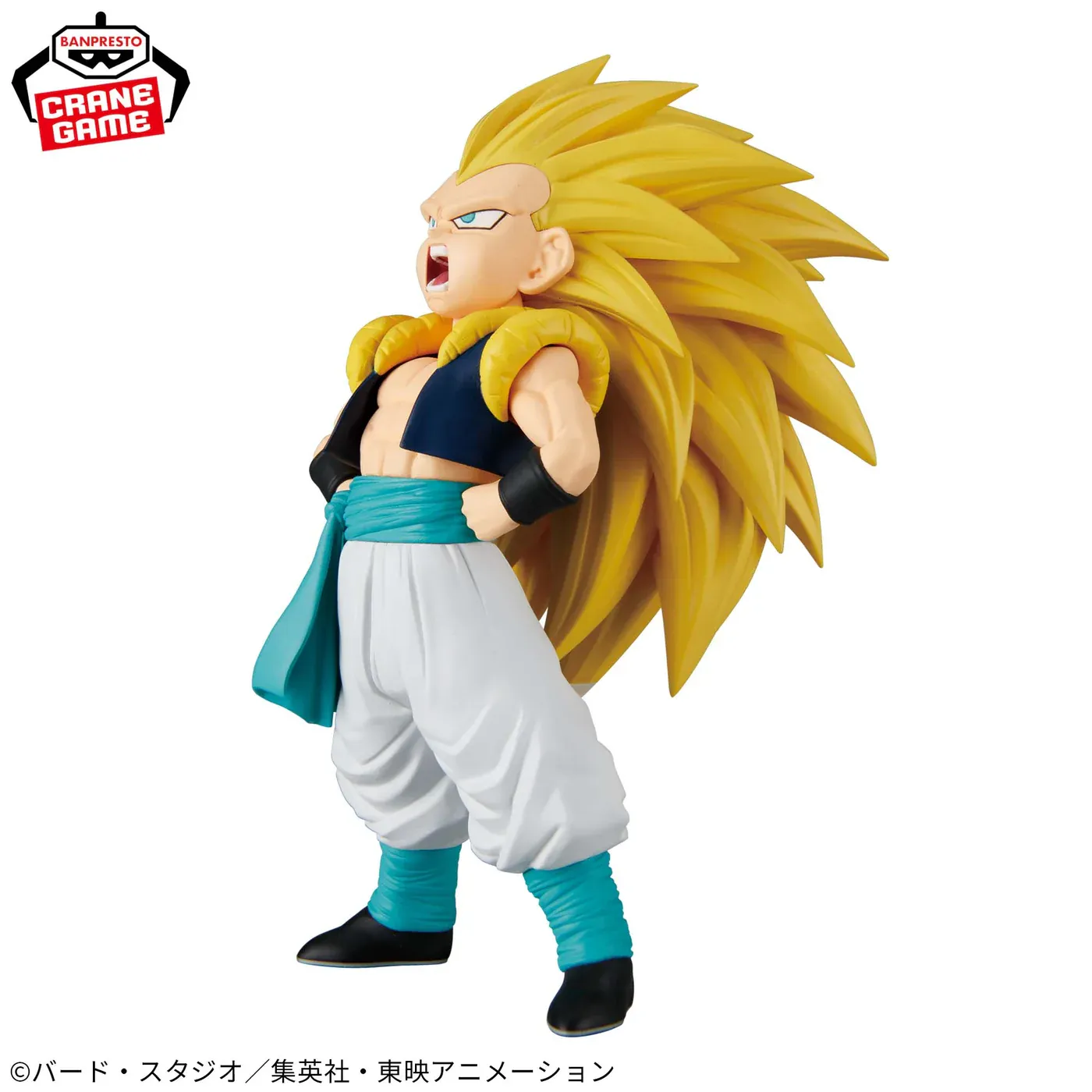 Аніме фігурка Ґотенкс (Gotenks) Super Saiyan 3 Solid Edge Work Banpresto — Яйця дракона (Dragon Ball), 16 см 3