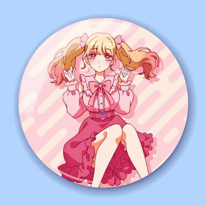 Аніме значок Ця порцелянова лялечка закохалася (My Dress-Up Darling) 7, 56 мм