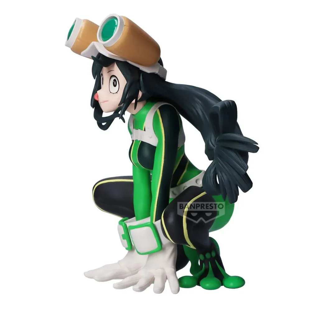 Аніме фігурка Цую Асуї (Tsuyu Asui) — Моя академія героїв (My Hero Academia), серія Glitter & Glamours, 14 см, виробник Banpresto 4