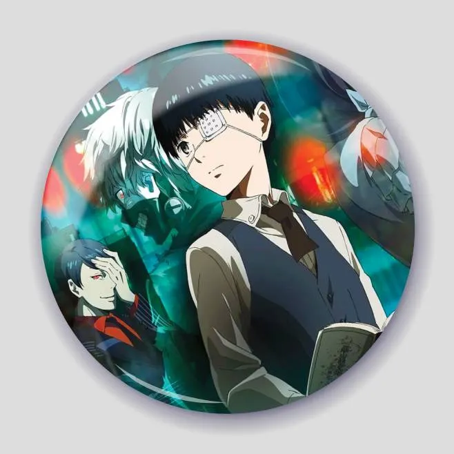 Аніме значок Токійський ґуль (Tokyo Ghoul) 8, 56 мм