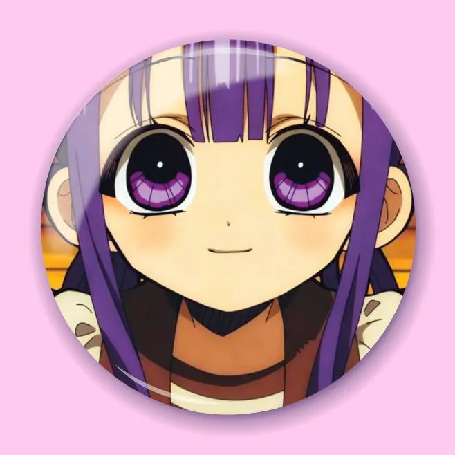 Аніме значок Туалетний привид Ханако (Toilet-bound Hanako-kun) 5, 56 мм