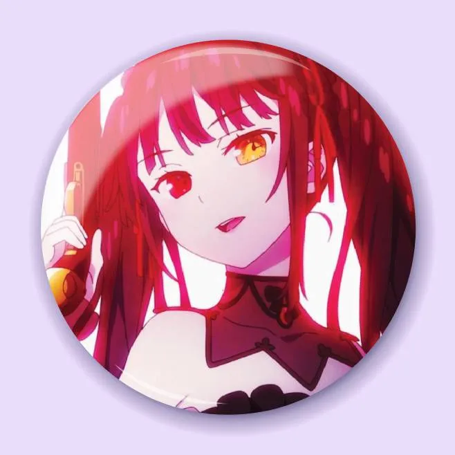 Аніме значок Побачення з життям (Date A Live) 7, 56 мм.