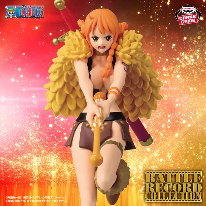 Аніме фігурка Намі II (Nami II) — Ван Піс (One Piece), серія Battle Record Collection, 16 см, виробник Banpresto 2