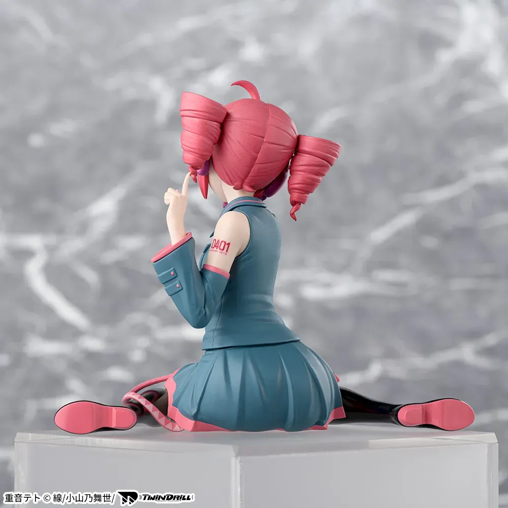 Аніме фігурка Касане Тето (Kasane Teto) — Вокалоїд (Vocaloid), Premium Chokonose Figure Sega, 14 см 5