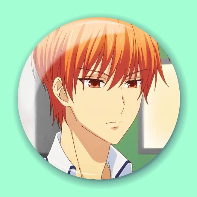 Аніме значок Кошик фруктів (Fruits Basket) 4, 56 мм