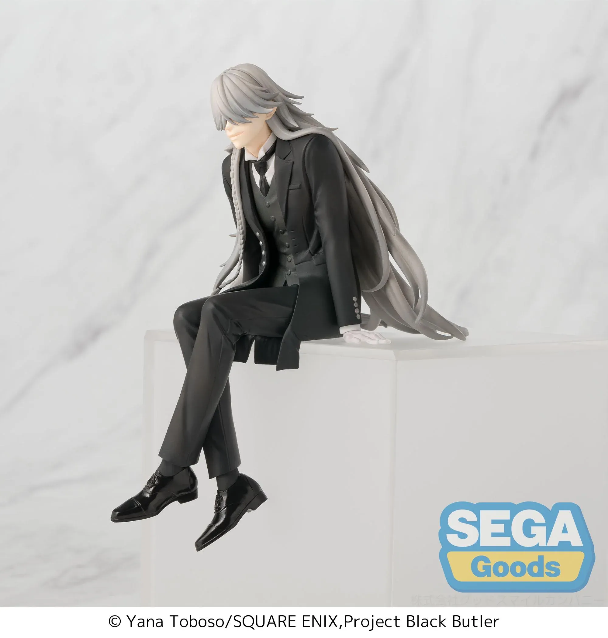 Аніме фігурка Трунар (Undertaker) — Темний дворецький: Шкільна арка (Black Butler - Public School Arc), PM Perching, 18 см, Sega 5