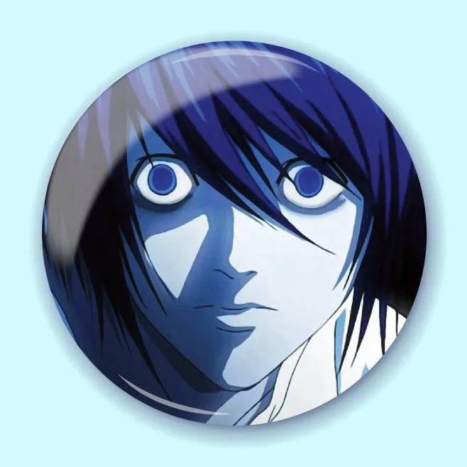 Аніме значок Зошит смерті (Death Note) 10, 56 мм