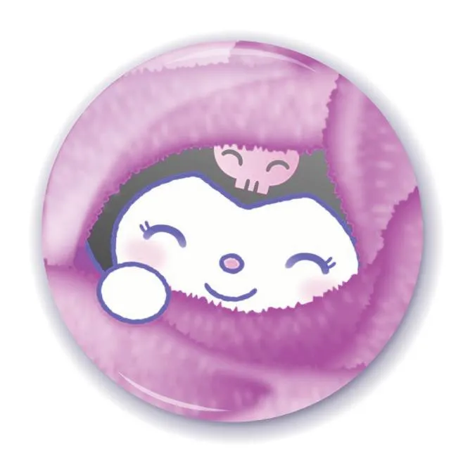 Аніме значок Куромі (Kuromi) - Sanrio 10, 56 мм