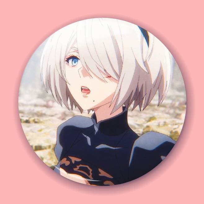 Аніме значок Ніер: Автомата (NieR: Automata) 7, 56 мм