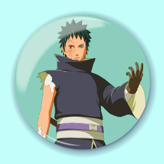 Аніме значок Наруто (Naruto) 15, 56 мм, глянець