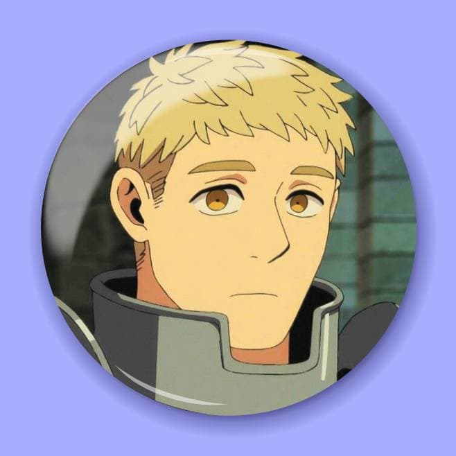 Аніме значок Смаколики з підземелля (Delicious in Dungeon) 2, 56 мм