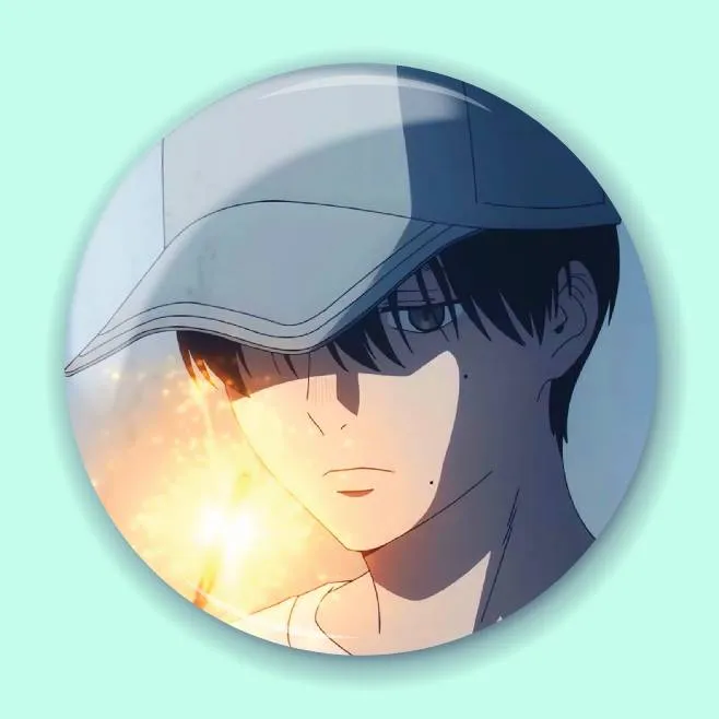 Аніме значок Літо, коли помер Хікару (The Summer Hikaru Died) 6, 56 мм