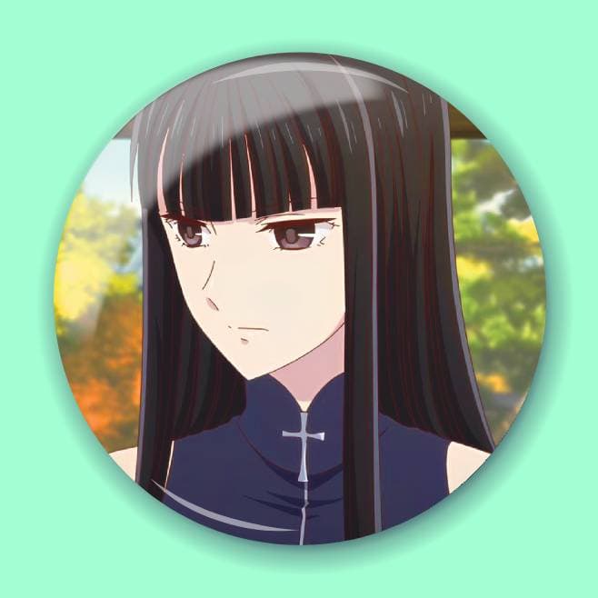 Аніме значок Кошик фруктів (Fruits Basket) 10, 56 мм, глянець