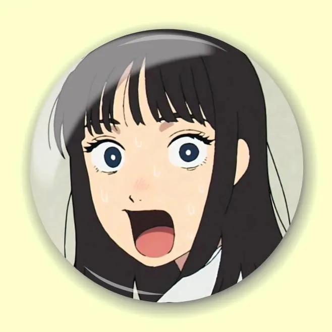 Аніме значок Будні Яно (Yano-kun's Ordinary Days) 2, 56 мм