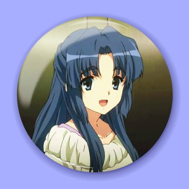 Аніме значок Меланхолія Харухі Судзумії (The Melancholy of Haruhi Suzumiya) 7, 56 мм