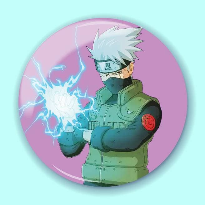 Аніме значок Наруто (Naruto) 17, 56 мм, глянець