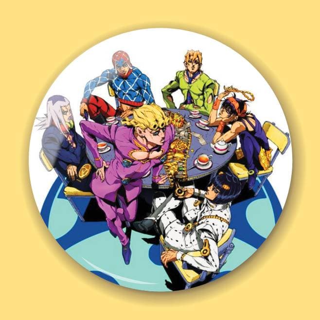 Аніме значок Неймовірні пригоди ДжоДжо (JoJo's Bizarre Adventure) 5, 56 мм