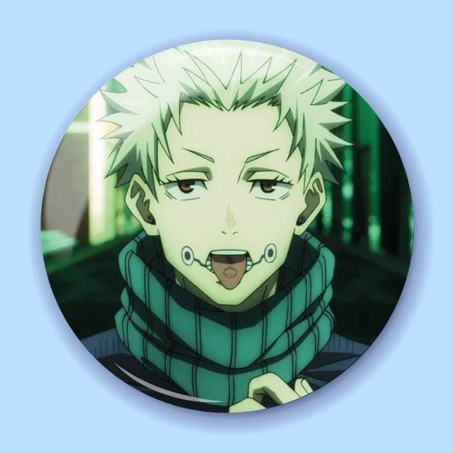 Аніме значок Магічна битва (Jujutsu Kaisen) 47, 56 мм, глянець